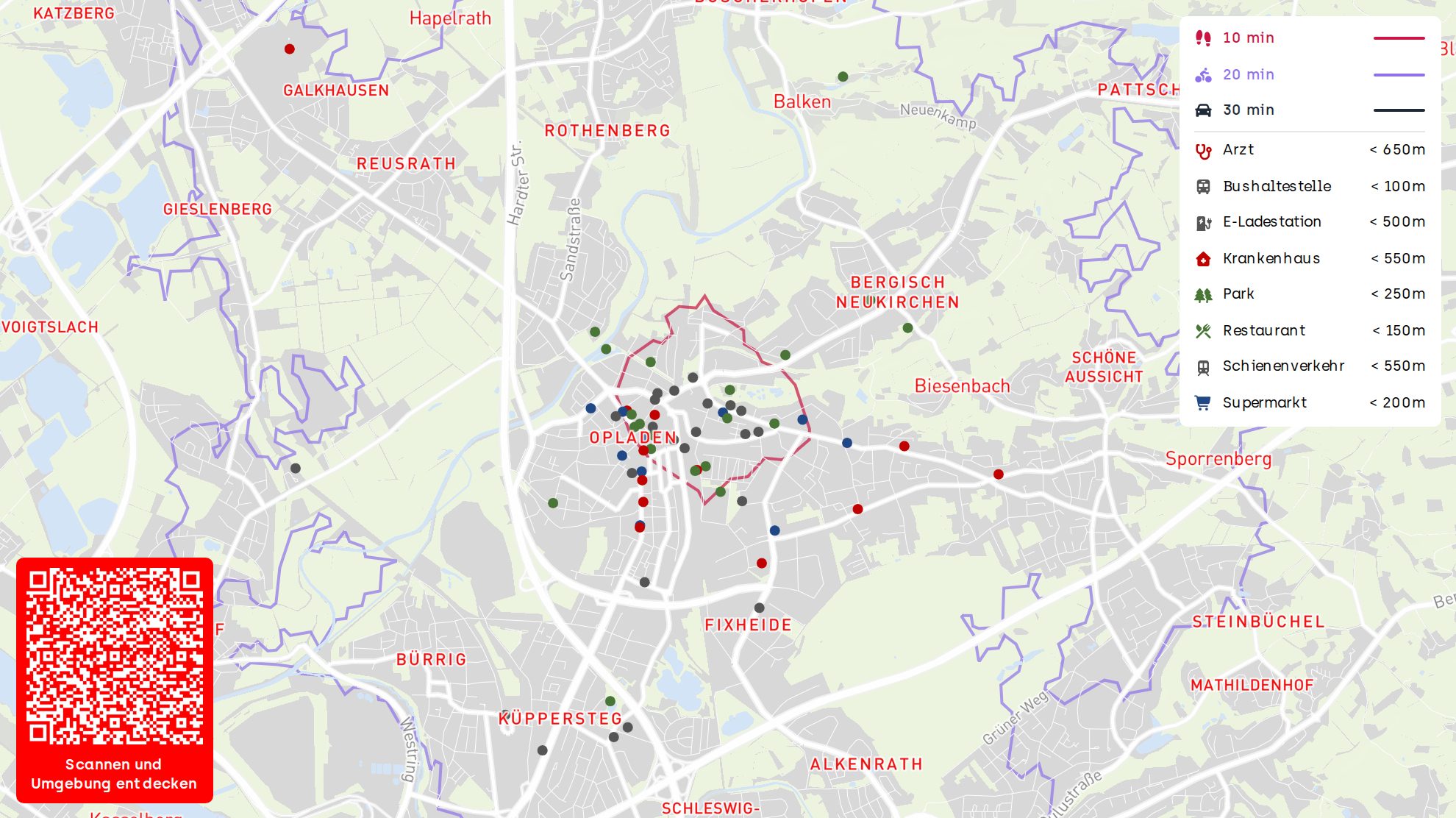Immobilienangebot - Leverkusen / Opladen - Wohnung - Clever investieren 2.0: Zwei Wohnungen Tür an Tür!