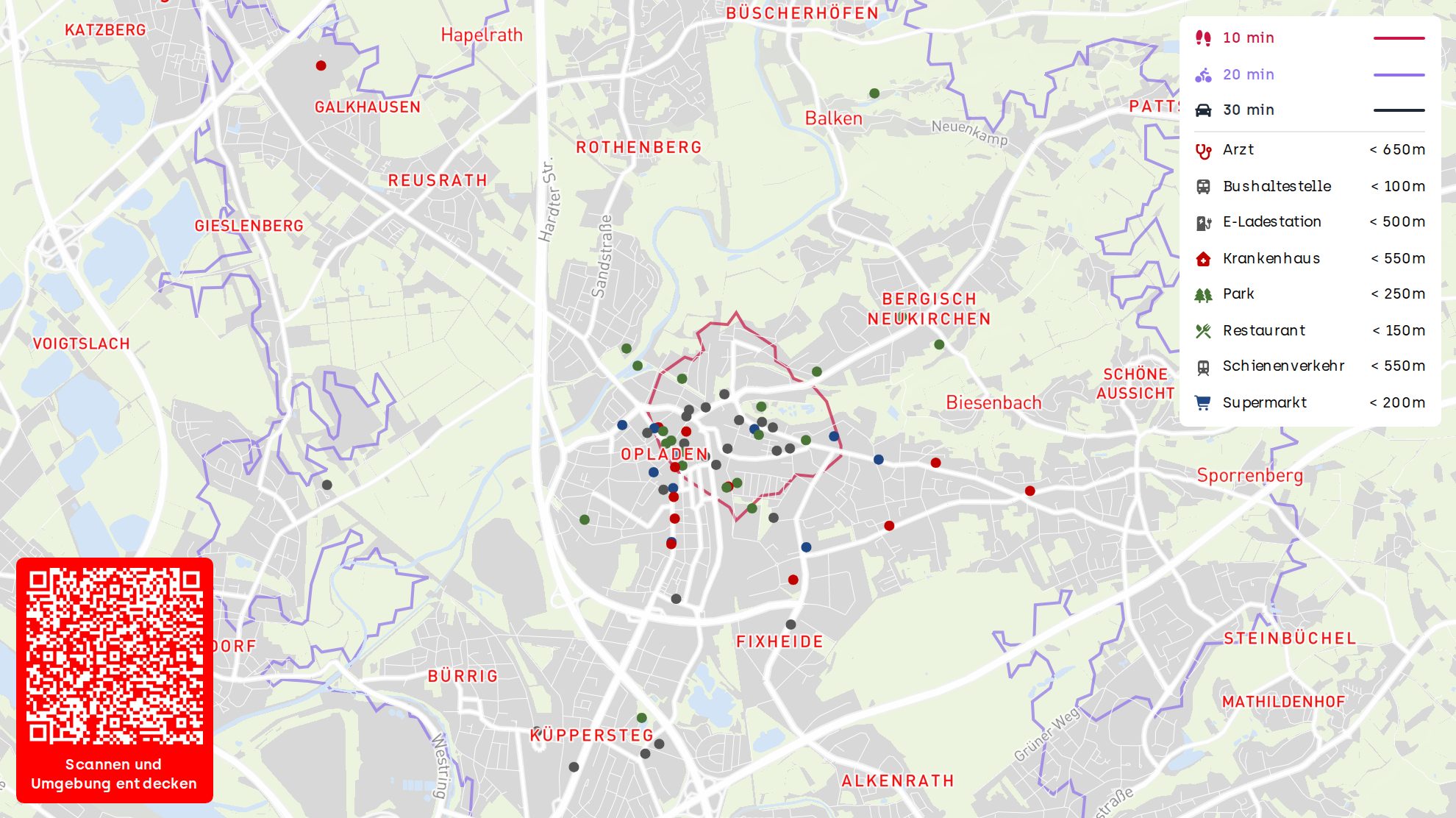 Immobilienangebot - Leverkusen / Opladen - Wohnung - Clever investieren: Zwei Wohnungen Tür an Tür!