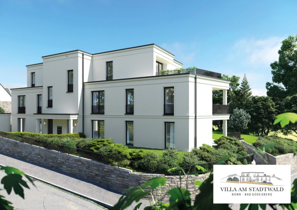 BV-Am-Stadtwald_Abgabe_Strassenansicht_RGB_RZ_logo Neubau Villa am Stadtwald Bad Godesberg- S Immobilienpartner