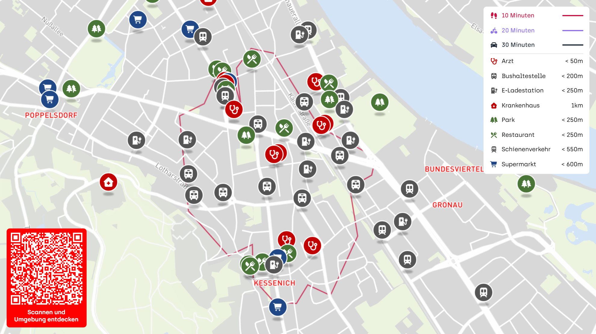 Immobilienangebot - Bonn / Kessenich - Wohnung - Viel Platz mit Blick ins Grüne!