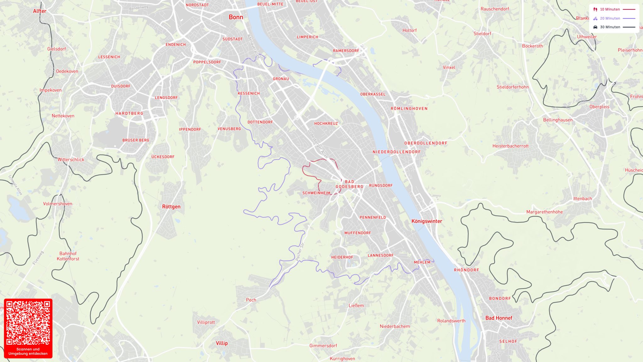 Immobilienangebot - Bonn - Haus - Großzügig leben am Venusberghang am Fuße der Godesburg!