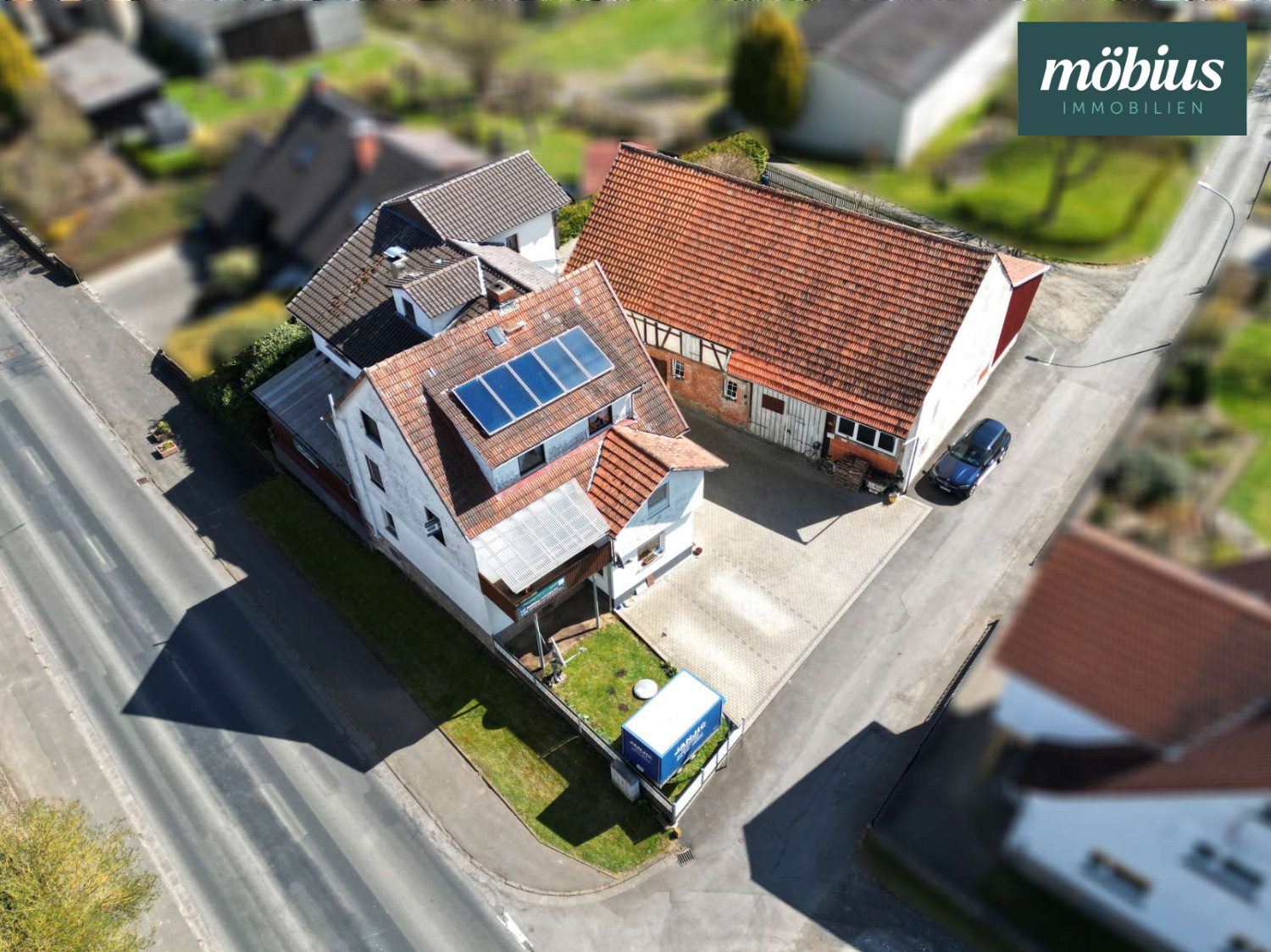 Immobilienangebot - Schlitz - Alle - Kapitalanlage: 5 WE, 4 vermietet, Scheune & Stellplätze inklusive