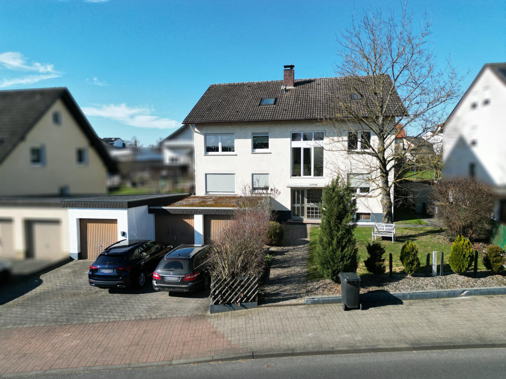 Immobilienangebot - Künzell - Alle - Gut geschnittene Wohnung mit Garage, Keller und eigenem Gartenbereich