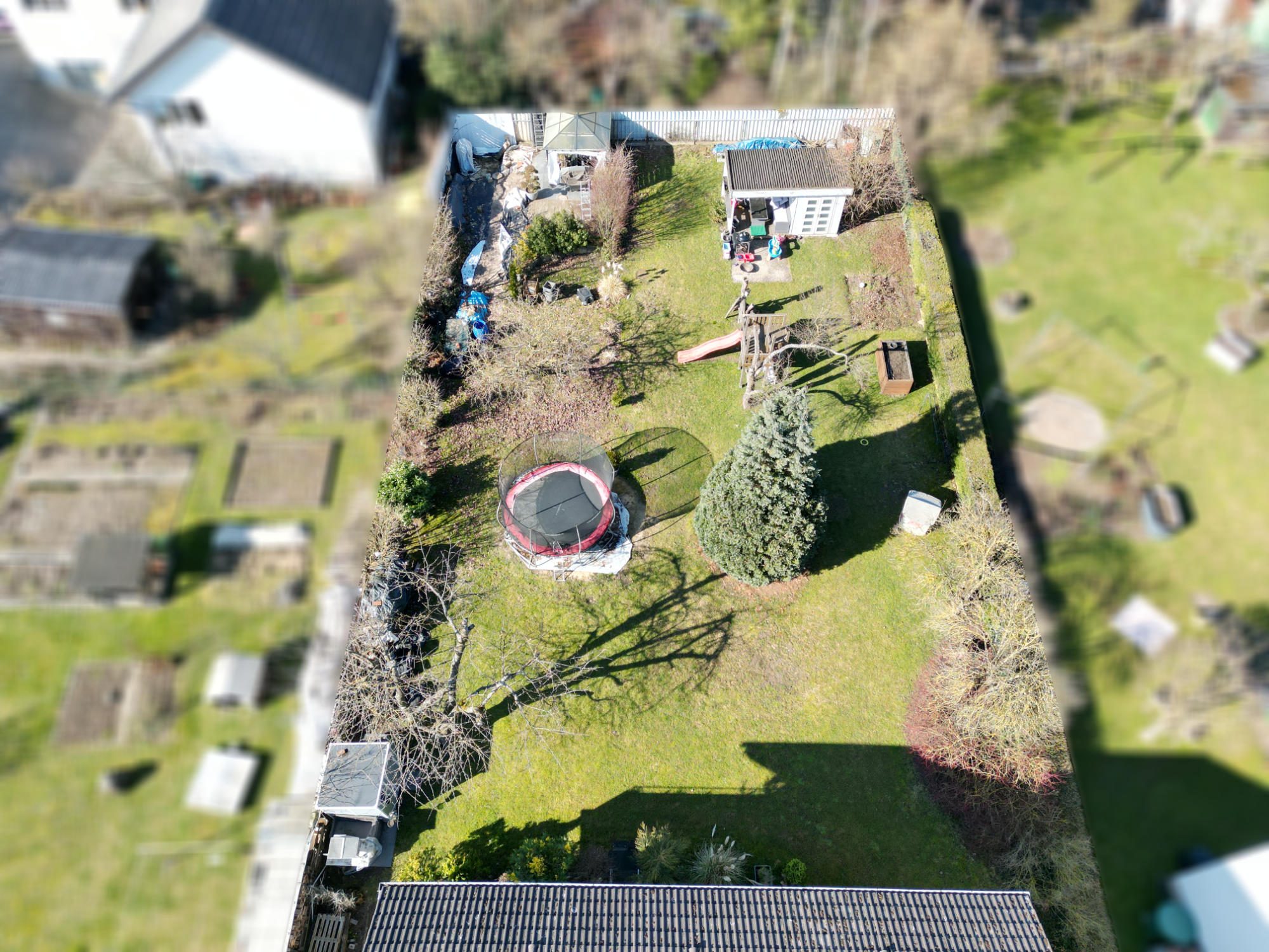 Immobilienangebot - Künzell - Alle - Gut geschnittene Wohnung mit Garage, Keller und eigenem Gartenbereich