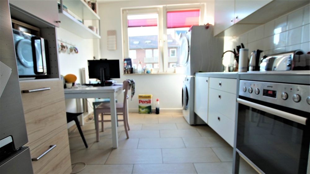 Immobilienangebot - Düsseldorf - Alle - Flingern Nord:  attraktive und helle 2-Zimmer Wohnung mit großer Küche und Balkon