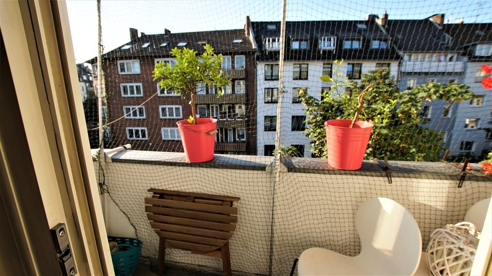 Immobilienangebot - Düsseldorf - Alle - Flingern Nord:  attraktive und helle 2-Zimmer Wohnung mit großer Küche und Balkon