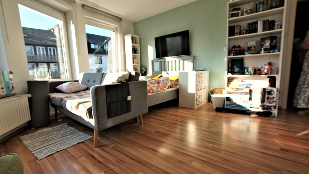 Immobilienangebot - Düsseldorf - Alle - Flingern Nord:  attraktive und helle 2-Zimmer Wohnung mit großer Küche und Balkon