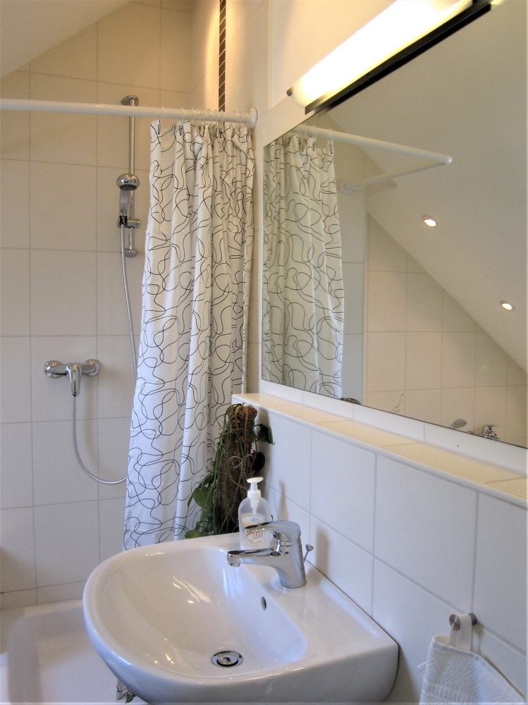 Immobilienangebot - Düsseldorf / Lörick - Alle - Lörick: voll möblierte 2- Zimmer ETW mit toller Dachterrasse und TG-Stellplatz in gefragter Lage