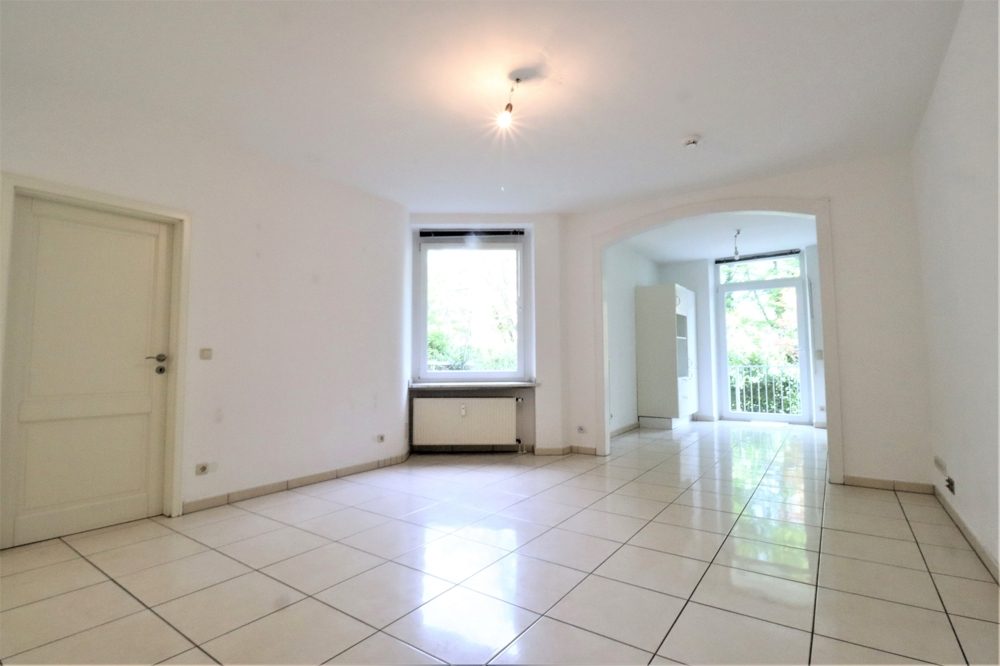 Immobilienangebot - Düsseldorf / Düsseltal - Alle - Düsseltal/Zooviertel: ruhige 3-Zimmer im Jugendstil-Altbau mit 2 Balkonen und eigener Gartenterrasse