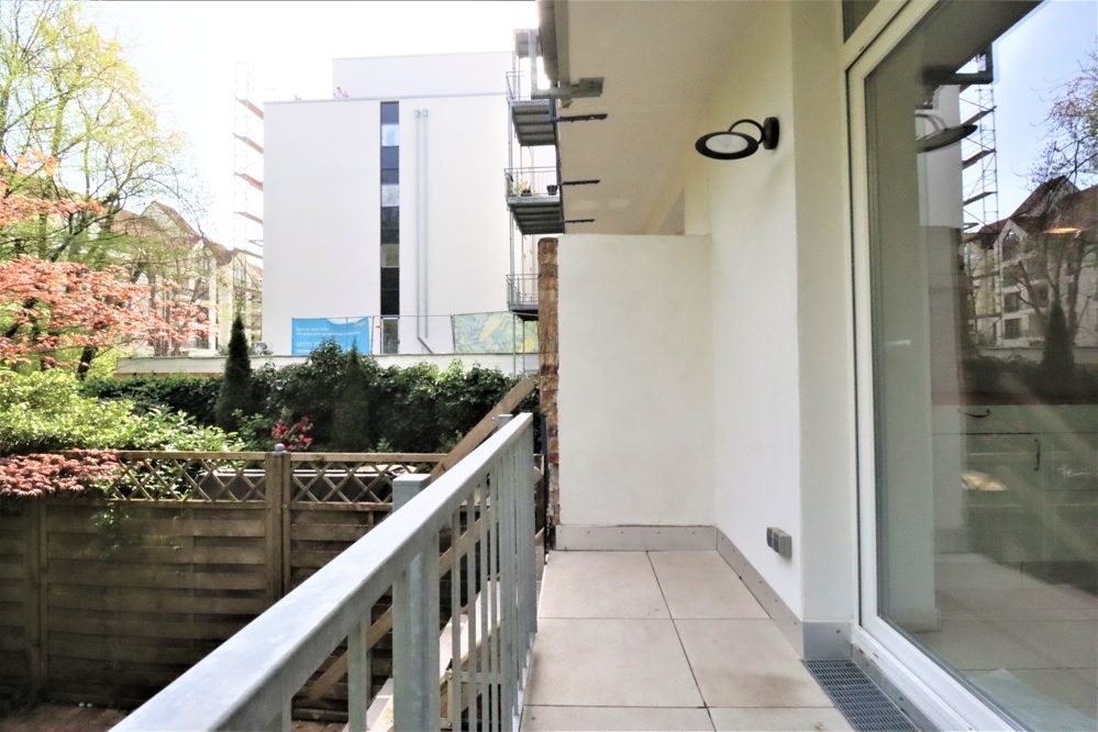 Immobilienangebot - Düsseldorf / Düsseltal - Alle - Düsseltal/Zooviertel: ruhige 3-Zimmer im Jugendstil-Altbau mit 2 Balkonen und eigener Gartenterrasse