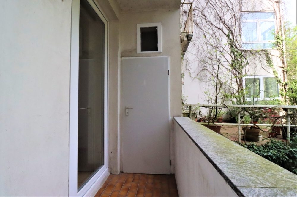 Immobilienangebot - Düsseldorf / Düsseltal - Alle - Düsseltal/Zooviertel: ruhige 3-Zimmer im Jugendstil-Altbau mit 2 Balkonen und eigener Gartenterrasse