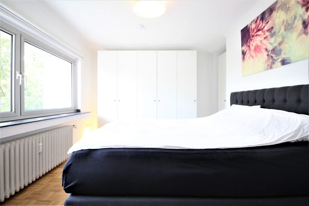 Immobilienangebot - Düsseldorf - Alle - Gepflegte und lichtdurchflutete ca. 82m³ große 3- Zimmer Maisonettewohnung mit Balkon in Stockum