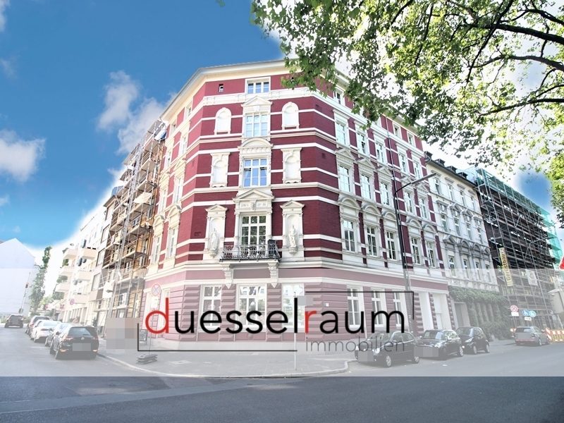 Immobilienangebot - Düsseldorf - Alle - Pempelfort: großzügige 4-Zimmerwohnung mit hohen Decken und Wintergarten in sehr gefragter Lage