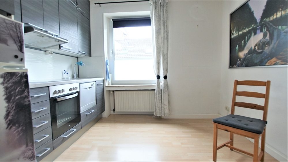Immobilienangebot - Düsseldorf - Alle - Friedrichstadt: schönes ca. 35m² großes Apartment mit Einbauküche in gefragter und zentraler Lage