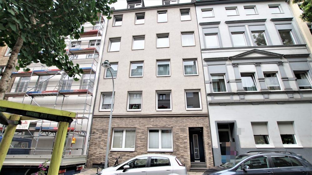 Immobilienangebot - Düsseldorf - Alle - Friedrichstadt: schönes ca. 35m² großes Apartment mit Einbauküche in gefragter und zentraler Lage