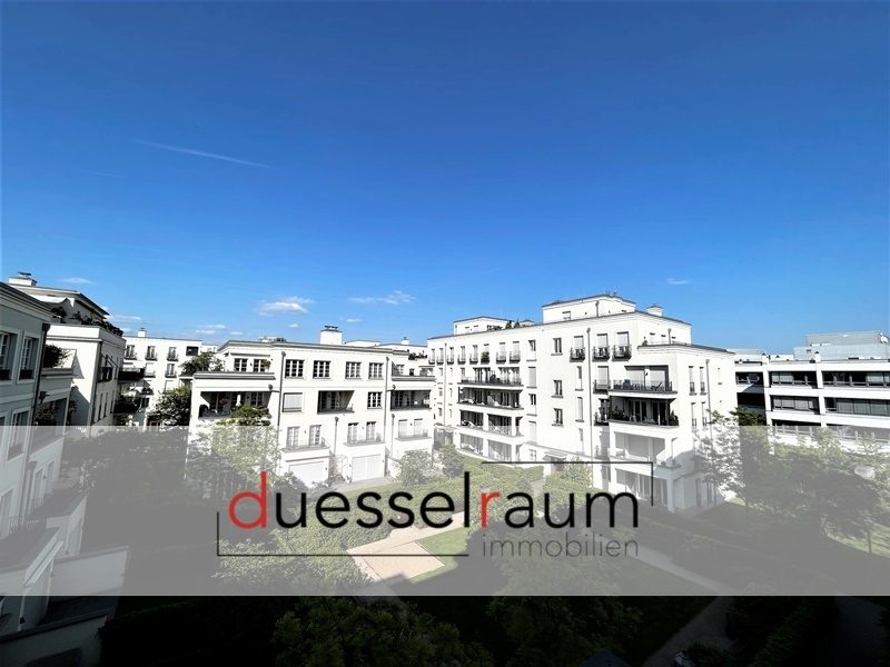Immobilienangebot - Düsseldorf / Heerdt - Alle - "Heinrich Heine Gärten": repräsentative  und lichtdurchflutete 2-Zimmer Wohnung mit großem Balkon