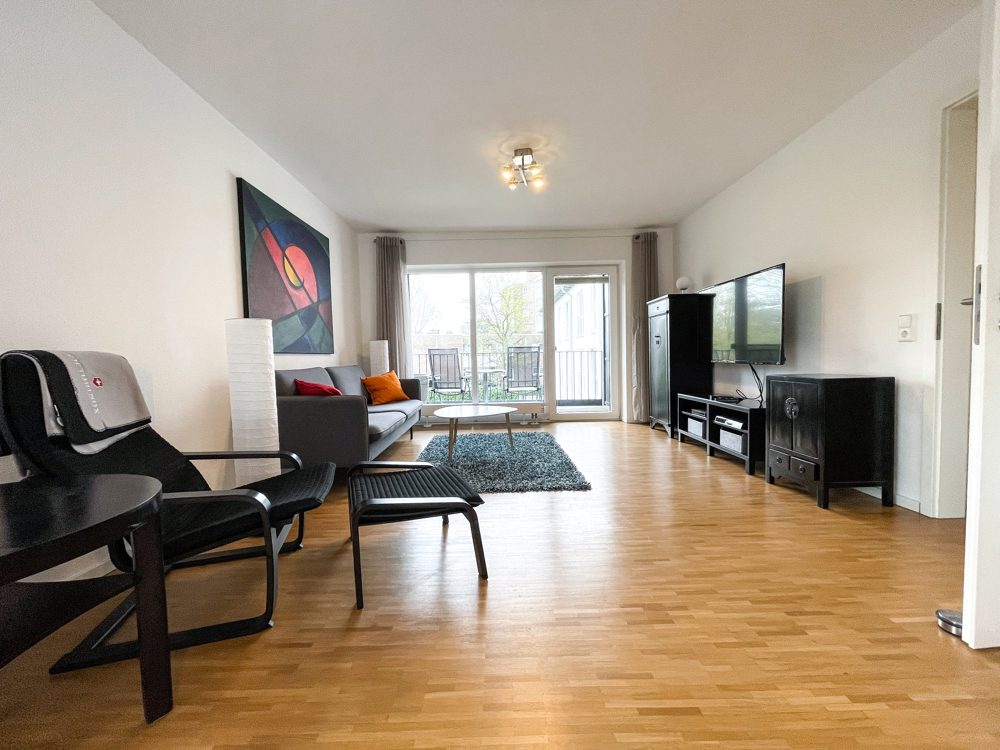 Immobilienangebot - Düsseldorf - Alle - Golzheim: Vollmöblierte, ausgestattete und moderne 3 Zimmer Wohnung mit Balkon