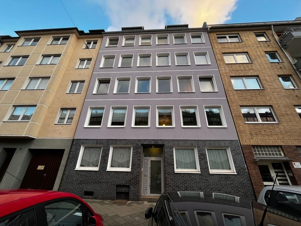 Immobilienangebot - Düsseldorf - Alle - freistehende 2-Zimmerwohnung mit Balkon in Pempelfort/Derendorf
