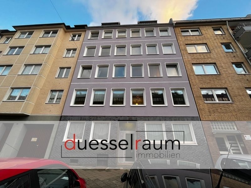 Immobilienangebot - Düsseldorf - Alle - freistehende 2-Zimmerwohnung mit Balkon in Pempelfort/Derendorf