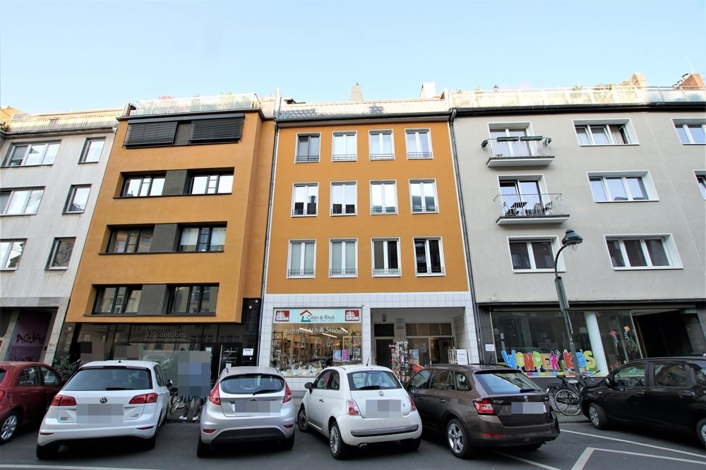 Immobilienangebot - Düsseldorf / Pempelfort - Alle - Pempelfort: Attraktives Wohn- und Geschäftshaus mit 1 Gewerbe- und 12 Wohneinheiten in bester Lage!