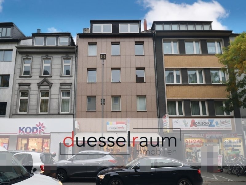 Immobilienangebot - Düsseldorf - Alle - Oberbilk: gepflegtes Wohn-Geschäftshaus mit einer Gewerbe- und 7 Wohneinheiten in zentraler Lage