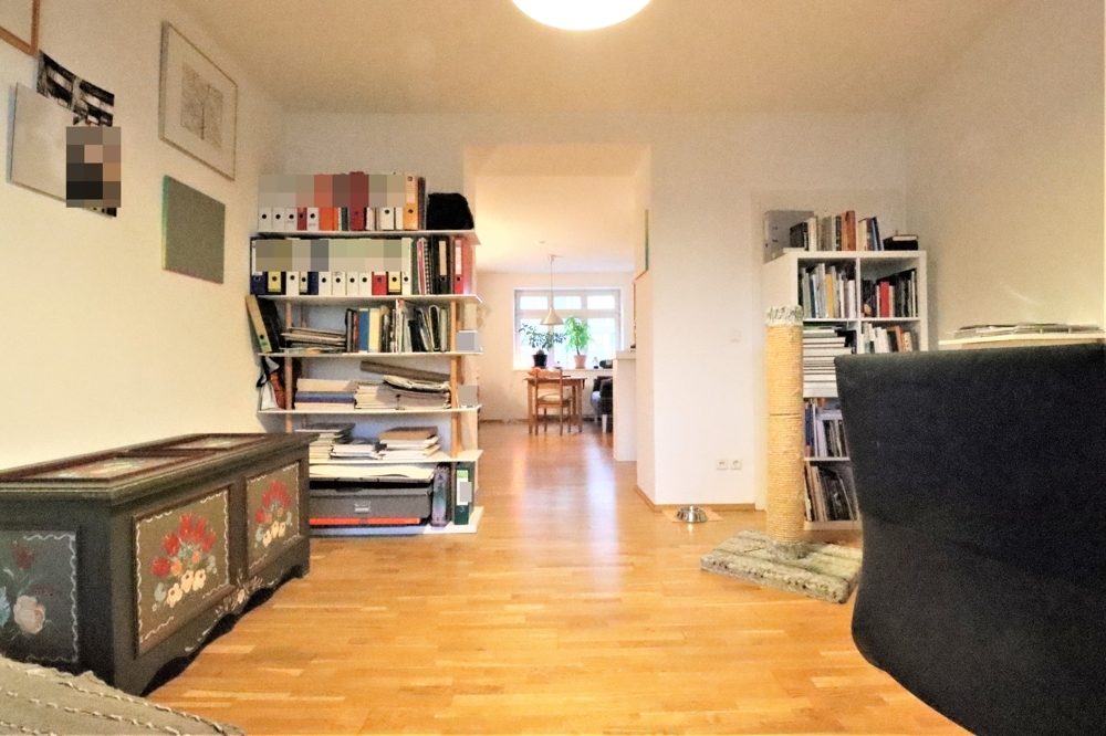 Immobilienangebot - Düsseldorf / Derendorf - Alle - gepflegte 2- Zimmerwohnung im Hochparterre mit Loggia in Düsseldorf- Derendorf