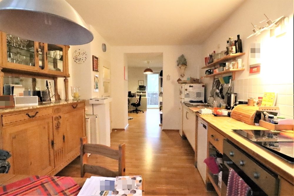 Immobilienangebot - Düsseldorf / Derendorf - Alle - gepflegte 2- Zimmerwohnung im Hochparterre mit Loggia in Düsseldorf- Derendorf