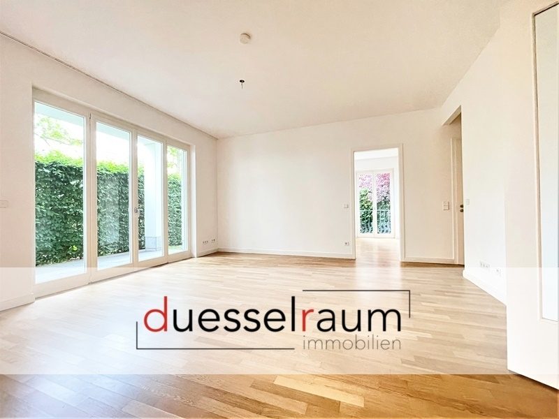 Immobilienangebot - Düsseldorf / Heerdt - Alle - Heinrich Heine Gärten: repräsentative, helle 3-Zimmer Wohnung mit Terrasse!