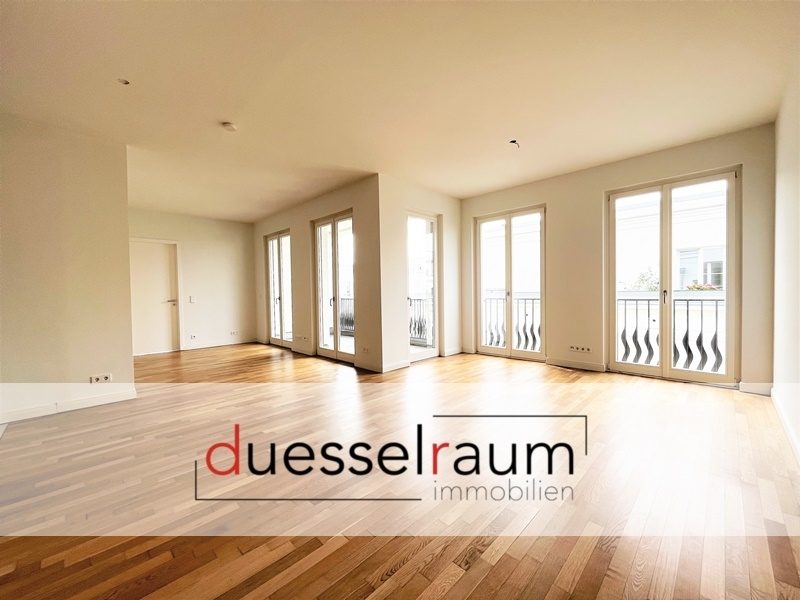 Immobilienangebot - Düsseldorf / Heerdt - Alle - Heinrich Heine Gärten: repräsentative, helle 3-Zimmer Wohnung mit offener Küche und Balkon!