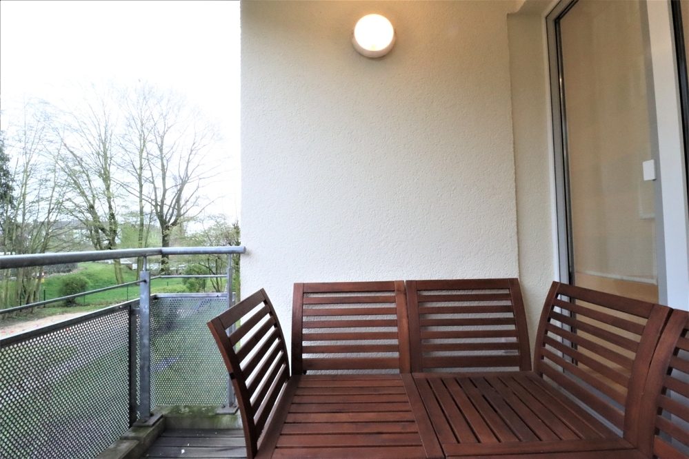 Immobilienangebot - Düsseldorf - Alle - Unterrath: gepflegte 3-Zimmerwohnung im 1.OG mit EBK, TG-Stellplatz und Balkon in ruhiger Lage