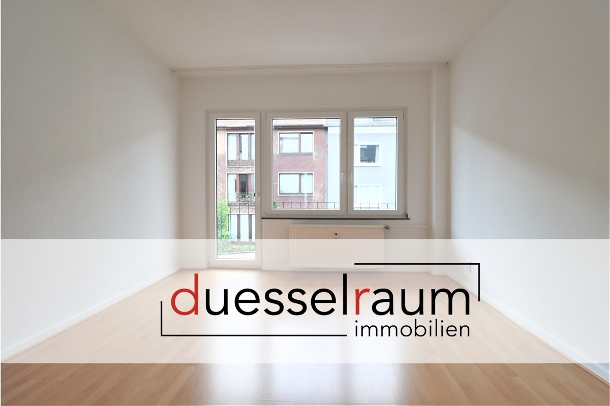 Immobilienangebot - Düsseldorf / Derendorf - Alle - Derendorf: leerstehende und renovierte 1-Zimmer im 3.OG mit 2 Balkonen in sehr zentraler Lage