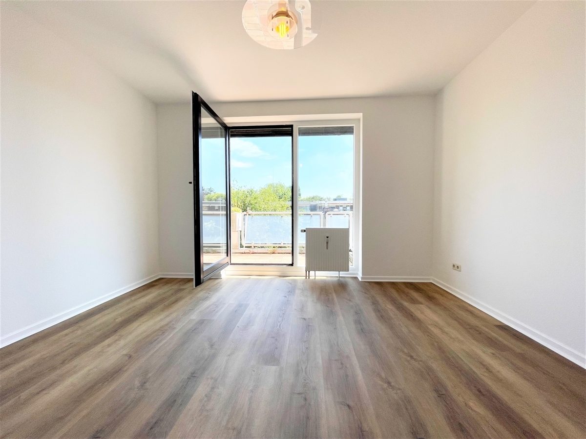 Immobilienangebot - Düsseldorf / Niederkassel - Alle - Schönes Zuhause in Niederkassel: gehobene 2 Zimmer Wohnung, hell, ruhig, 2 Balkone und Tiefgarage