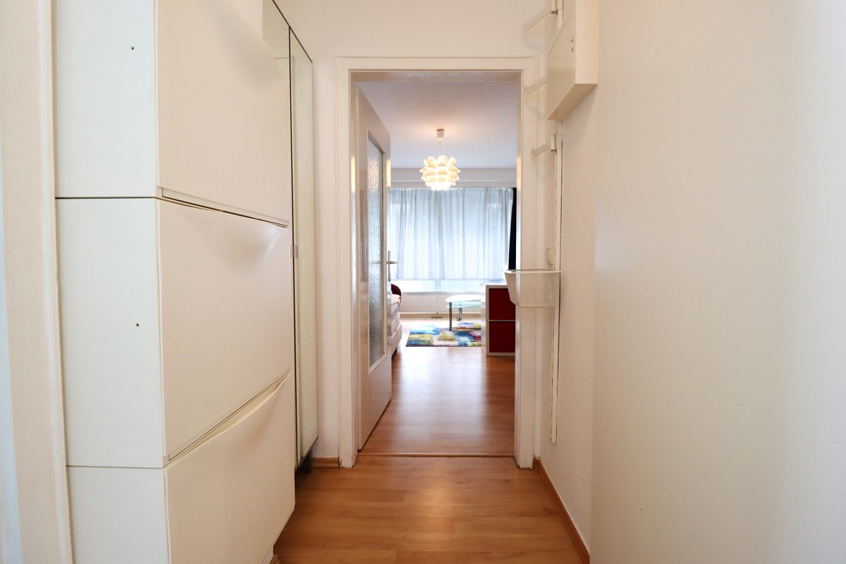 Immobilienangebot - Düsseldorf / Pempelfort - Alle - Pempelfort: vollmöbliertes 1-Zimmer Apartment in zentraler Lage!