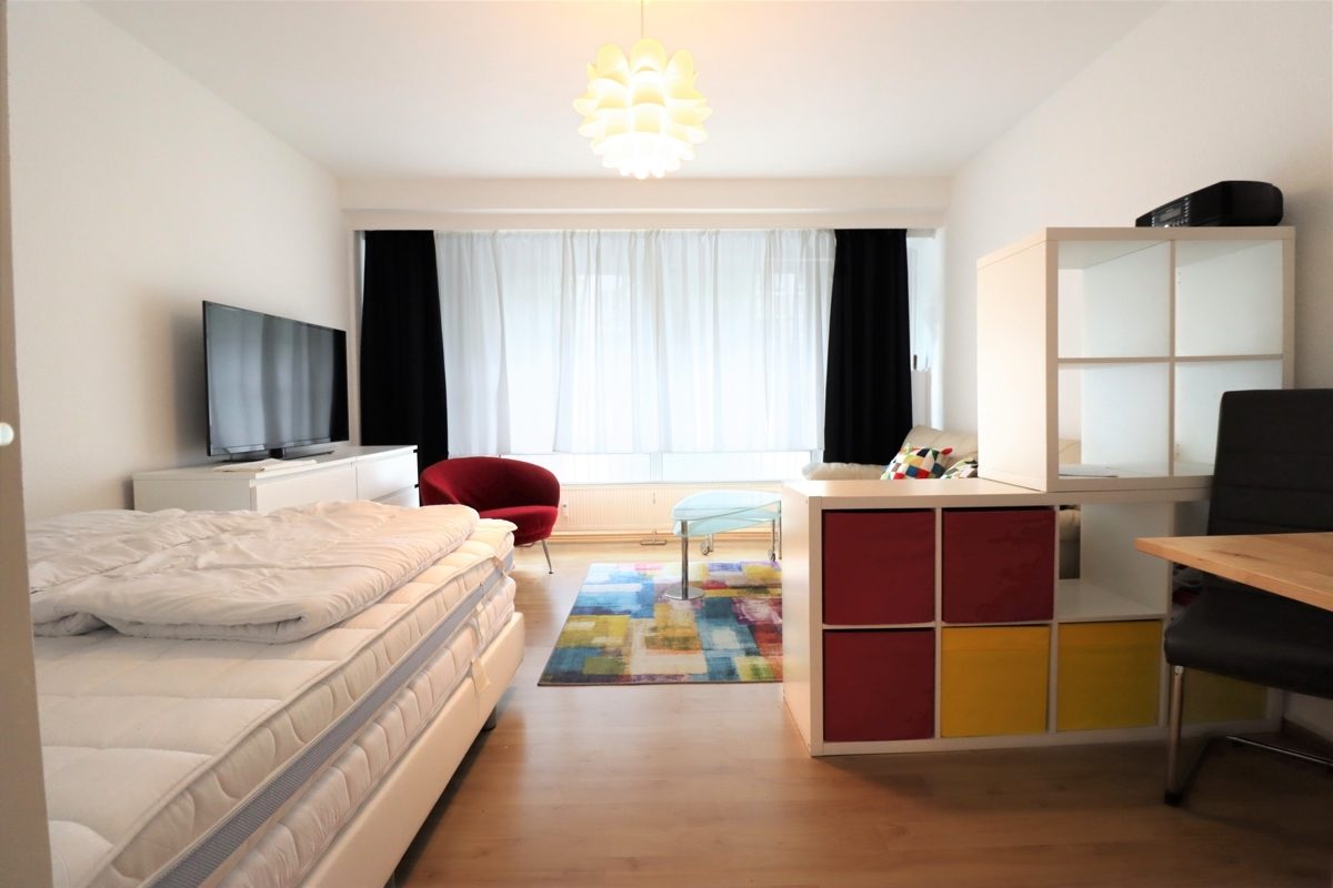 Immobilienangebot - Düsseldorf / Pempelfort - Alle - Pempelfort: vollmöbliertes 1-Zimmer Apartment in zentraler Lage!