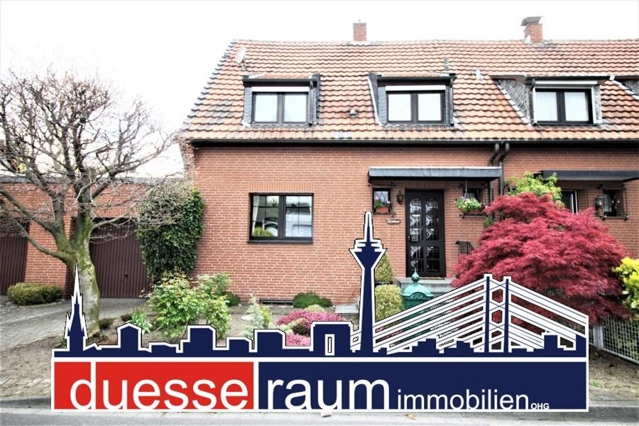 Immobilienangebot - Düsseldorf - Alle - Lierenfeld: Attraktive Doppelhaushälfte mit großem Garten und 2 Garagen