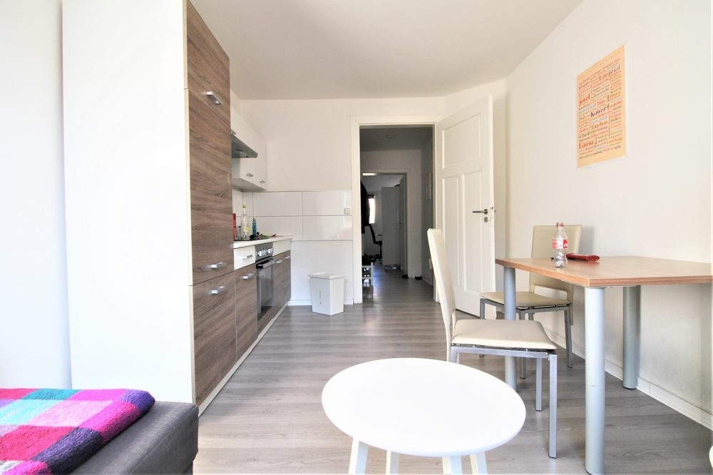 Immobilienangebot - Düsseldorf - Alle - Flingern: vermietetes 1- Zimmer Apartment mit Wohnküche in guter Lage für Kapitalanleger