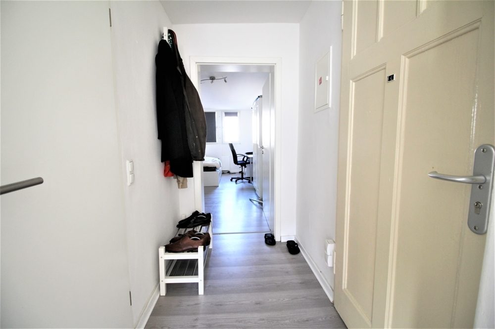 Immobilienangebot - Düsseldorf - Alle - Flingern: vermietetes 1- Zimmer Apartment mit Wohnküche in guter Lage für Kapitalanleger