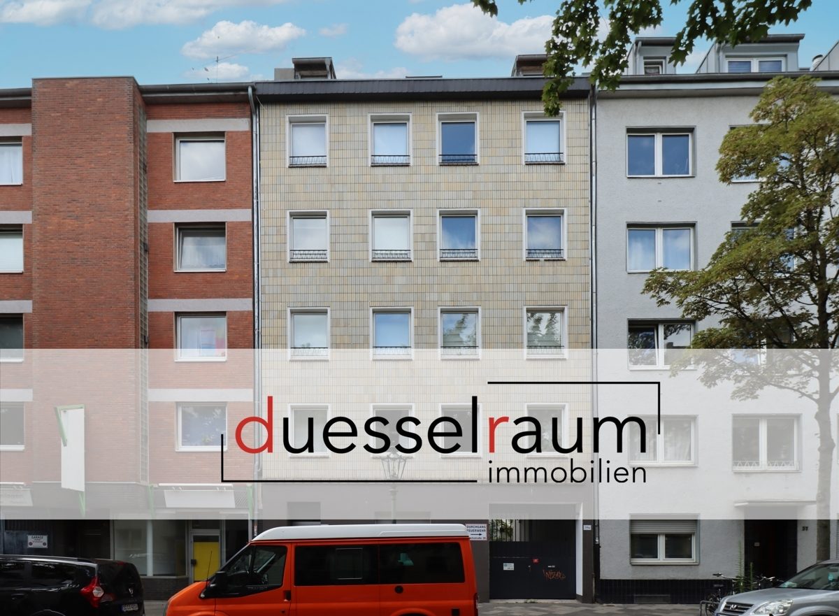 Immobilienangebot - Düsseldorf - Alle - Oberbilk: möblierte und modernisierte 4-Zimmer im DG inkl. Einbauküche in zentraler Lage