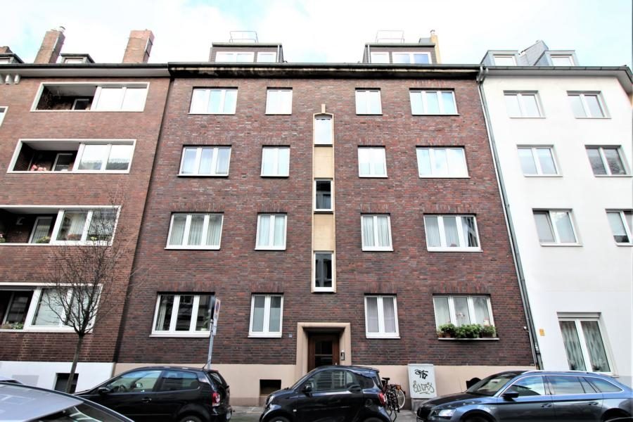 Immobilienangebot - Düsseldorf / Pempelfort - Alle - Pempelfort: attraktive 3-Zimmer-Maisonettewohnung im Dachgeschoss mit Terrasse in sehr guter Lage