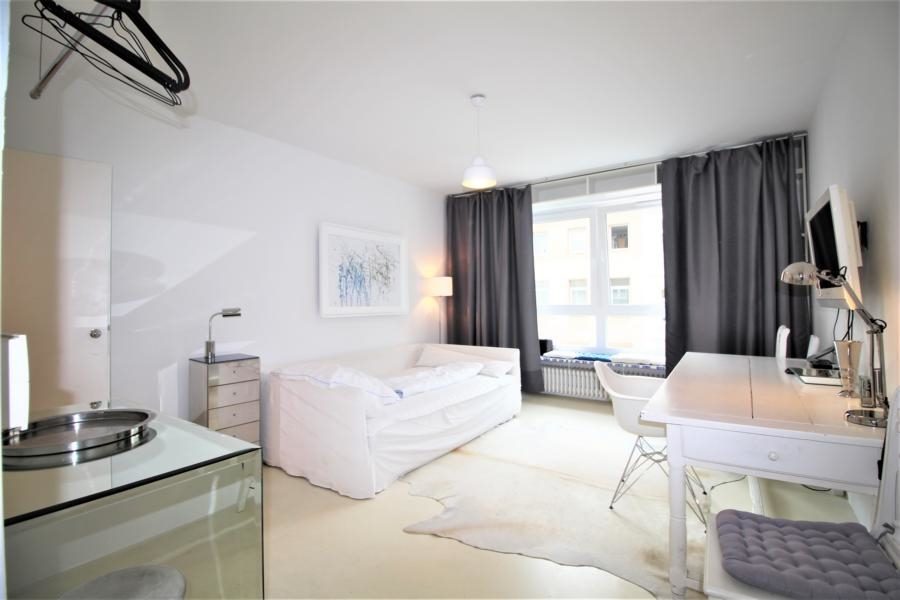Immobilienangebot - Düsseldorf - Alle - Lindenstr. 68: komplett möbliertes Apartment in sehr gefragter Lage