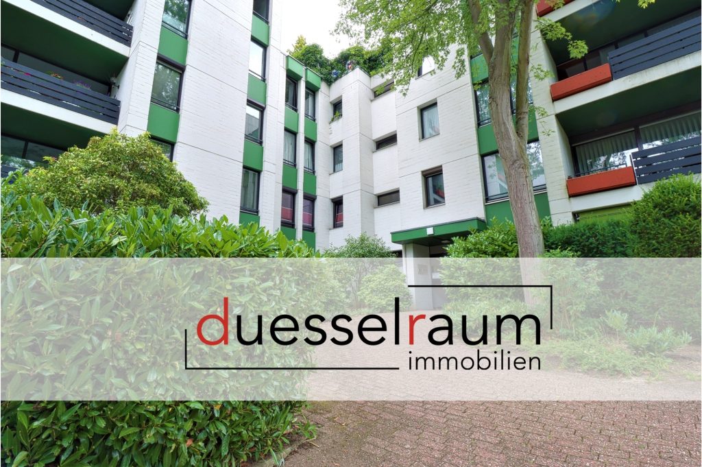 Immobilienangebot - Erkrath - Alle - leerstehende und helle 1-Zimmer mit Balkon, Schwimmbad und Sauna in Erkrath-Unterfeldhaus