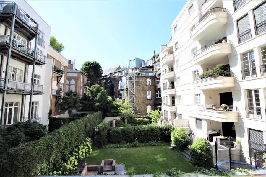 Immobilienangebot - Düsseldorf - Alle - Pempelfort: gut geschnittene 2 bzw. 3 Zimmer ETW mit riesiger Dachterrasse und Balkon