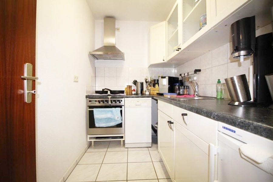 Immobilienangebot - Düsseldorf - Alle - Hassels: gut geschnittene 2 Zimmerwohnung mit Balkon und TG-Stellplatz