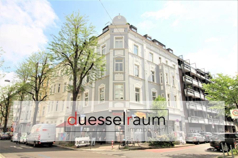 Immobilienangebot - Düsseldorf - Alle - Lorettostraße:renovierungsbedürftige 3-Zimmer zzgl. 20qm Spitzboden als Maisonette