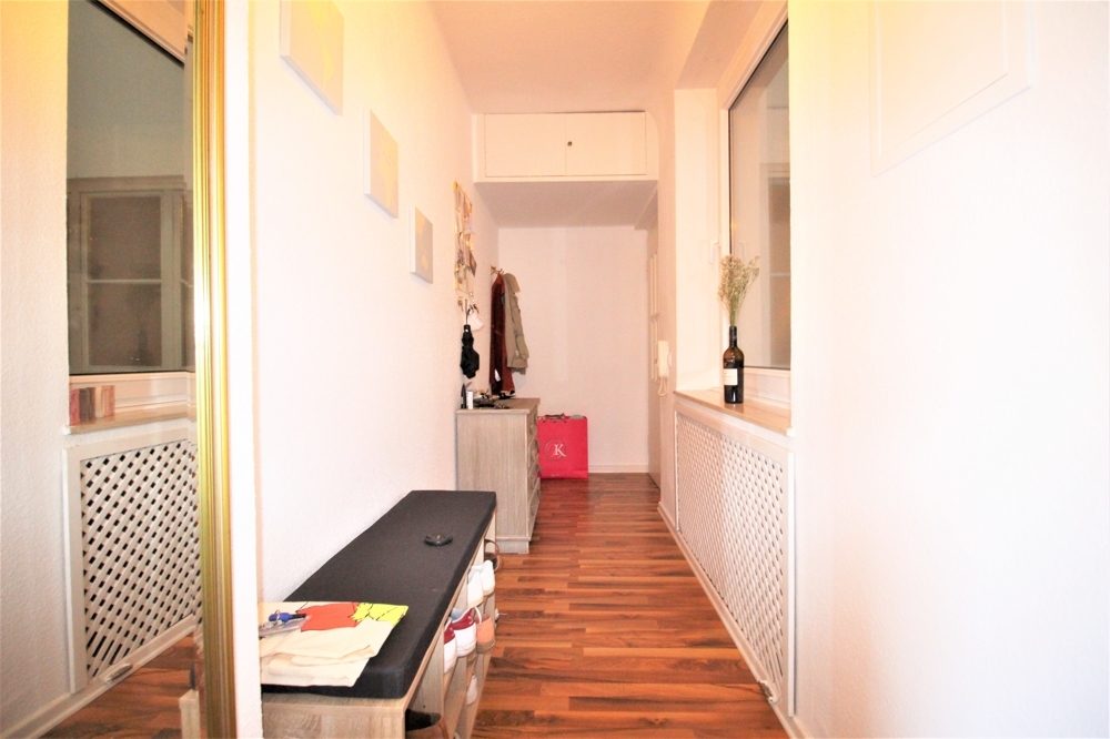 Immobilienangebot - Düsseldorf / Stadtmitte - Alle - ideale 3-Zimmer Stadtwohnung, ruhig, mit großem Balkon in zentraler Lage