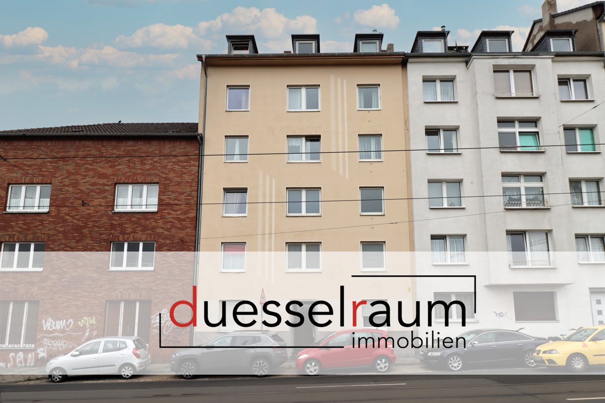 Immobilienangebot - Düsseldorf / Flingern Süd - Alle - Vermietete 2-Zimmer mit Balkon in zentraler Lage in Düsseldorf Flingern-Süd!