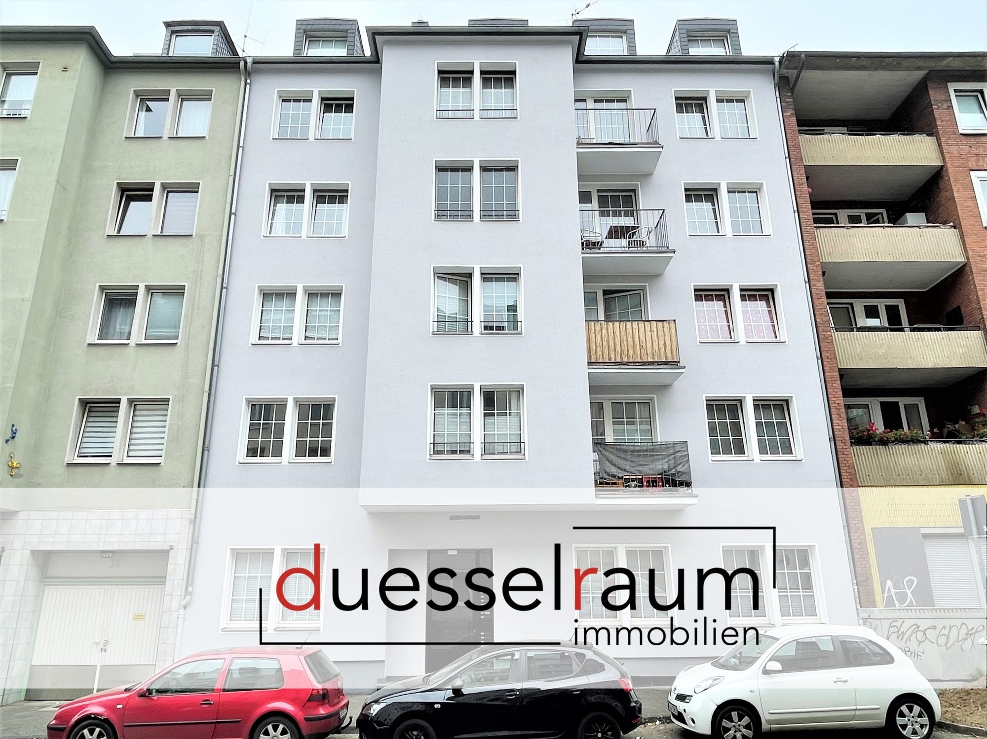 Immobilienangebot - Düsseldorf - Alle - Flingern-Nord: Attraktive 2 Zimmer Wohnung mit Balkon und EBK in zentraler Lage!