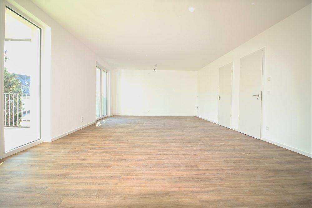 Immobilienangebot - Düsseldorf / Eller - Alle - NEUBAU: Repräsentative und lichtdurchflutete 3-Zimmer Wohnung mit Balkon in beliebter Lage!