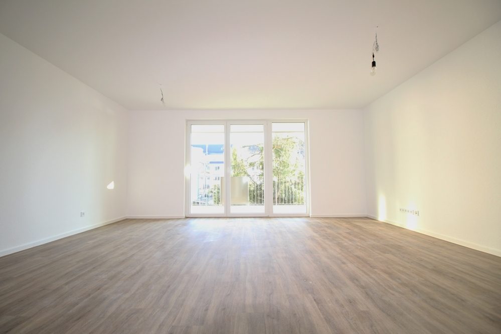 Immobilienangebot - Düsseldorf / Eller - Alle - NEUBAU: Repräsentative und lichtdurchflutete 3-Zimmer Wohnung mit Balkon in beliebter Lage!