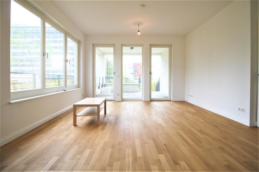 Immobilienangebot - Düsseldorf - Alle - Heinrich Heine Gärten: repräsentative 2 Zimmer-Wohnung mit Terrasse!